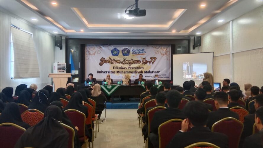 Yudisium Angkatan ke 77 Fakultas Pertanian Unismuh Makassar, Dekan Singgung KTW dan KBS