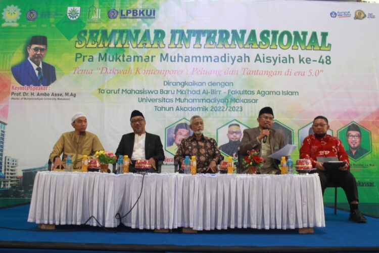 Perkuat Strategi Dakwah Jelang Muktamar 48 Muhammadiyah, Unismuh Gelar Seminar Internasional