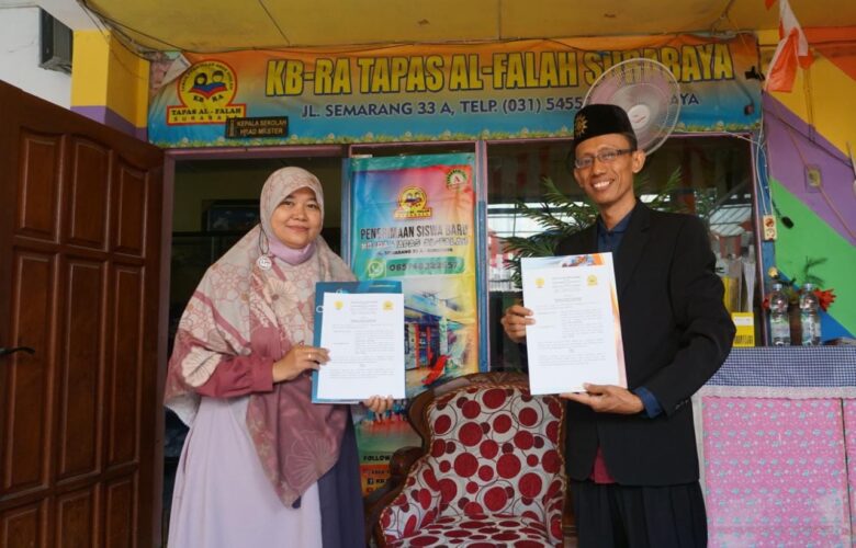 Kerja Sama Sekolah Kreatif SD Muhammadiyah 20 Surabaya dengan KB RA Tapas Al-Falah Surabaya