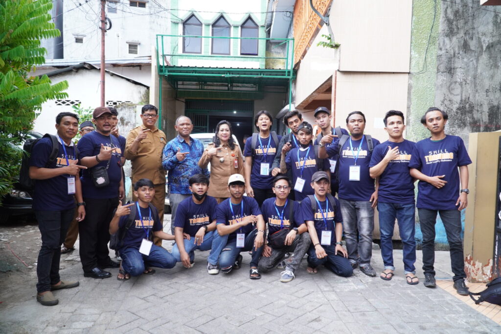 SMK Muhammadiyah 2 Bontoala Diamanahi Latih Skill Pemuda Lorong