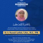 Duka Mendalam Muhammadiyah Sulsel atas Berpulangnya Husnah Latifah Iskandar