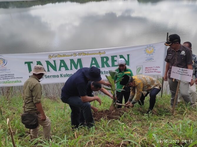 Realisasi Green Muktamar, Muhammadiyah Tanam 4500 Aren