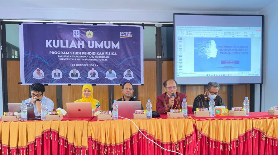 Dosen Unismuh Narasumber Kuliah Umum Prodi Pendidikan Fisika UKI Toraja