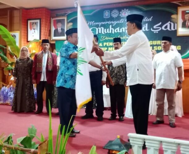 Andi Miftahul Ulum A Gany Resmi Pimpin IKA SMP Muhammadiyah Soppeng