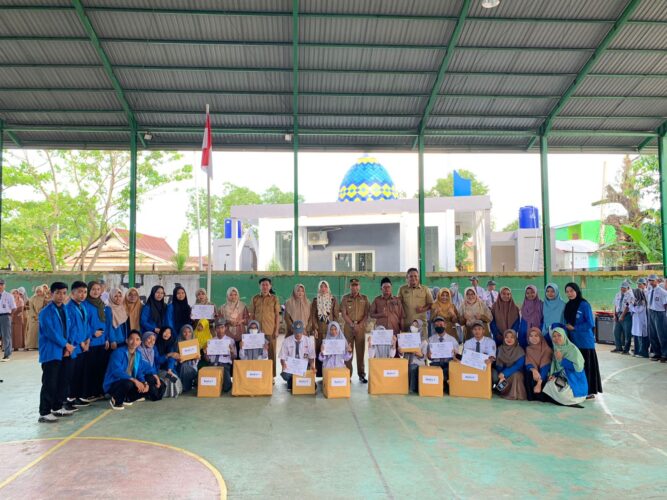 Mahasiswa P2K Unismuh Makassar Sukses Gelar Lomba 7K Antar Kelas di SMAN 1 Pangkep