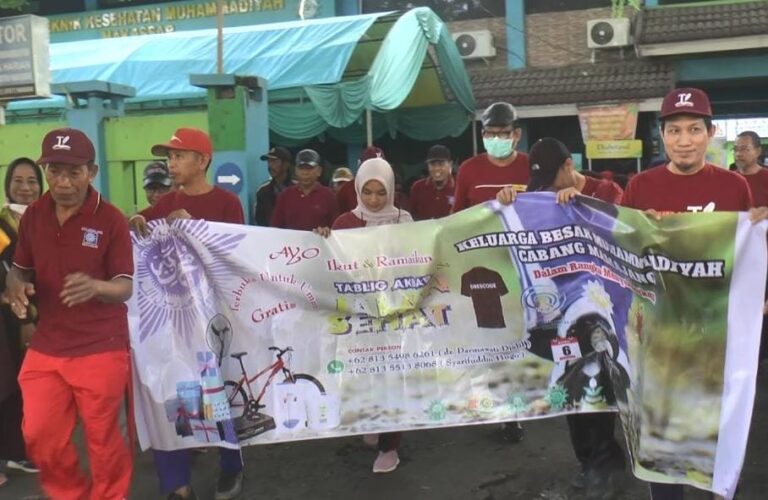 Muhammadiyah Mamajang Sehatkan Diri Sambut Muktamar 48