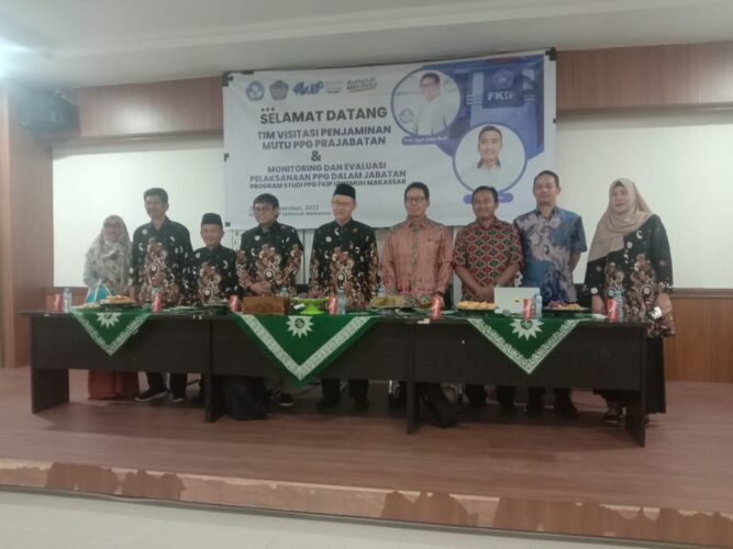 Unismuh Terima Kunjungan Tim Monev Penjaminan Mutu Pendidikan Profesi Guru Kemdikbudristek