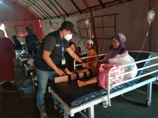 Sebanyak 11 Rumah Sakit Muhammadiyah Dikerahkan untuk 2000 Lebih Penyintas Gempa Cianjur