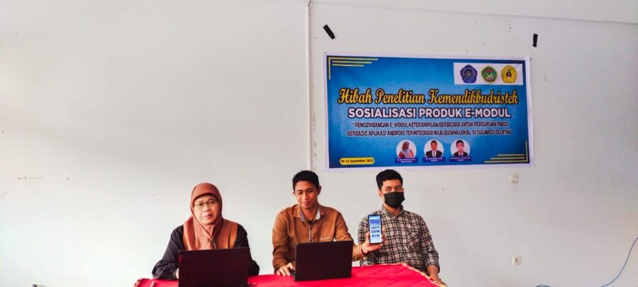Dosen Unismuh Kembangkan Aplikasi E-Modul Keterampilan Berbicara Budaya Lokal