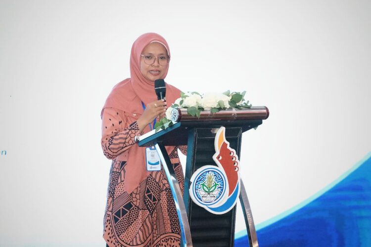 Ketua Umum Terpilih PP NA Ariati Dina Puspitasari Beri Sambutan dalam Penutupan Muktamar