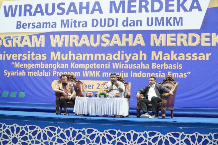 Talkshow Expo WMK Unismuh Motivasi Mahasiswa Berwirausaha