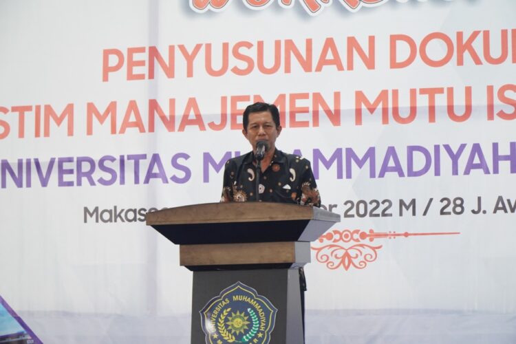 Perkuat Sistem Penjaminan Mutu, Unismuh Makassar Gelar Workshop Penyusunan Dokumen ISO 21001