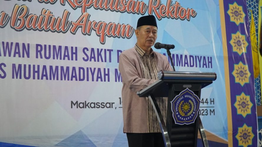 Ketua PWM Sulsel Bawakan Materi dalam Baitul Arqam Karyawan Baru RS PKU Muhammadiyah Unismuh Makassar