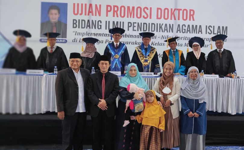 Universitas Muhammadiyah Makassar Gelar Sidang Promosi Doktor Perdana Prodi S3 Pendidikan Agama Islam