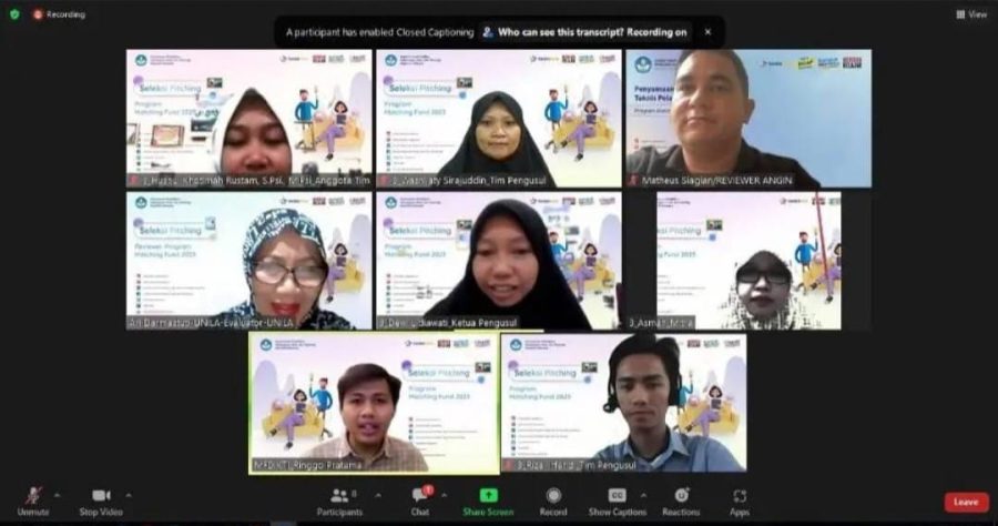 Lolos Tahap Awal Kedaireka Part 1 Dosen ITKESMU Ikuti Pitching Online