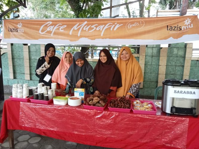 Asyik, Lazismu Hadirkan Cafe Musafir di Musywil, Gratis Bagi Peserta dan Penggembira