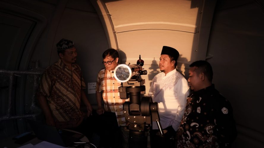 Pemantauan Hilal Ramadan, Dirangkaikan Peresmian Pusat Observatorium Unismuh Makassar