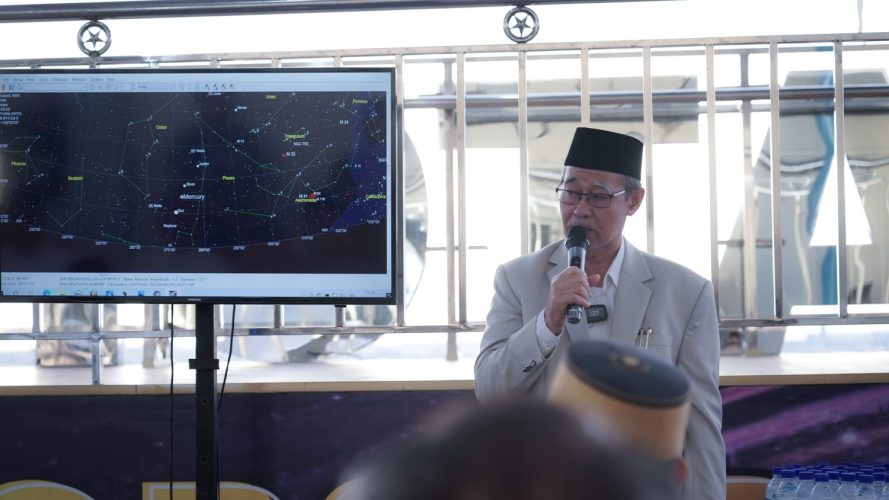 Hilal Ramadan Terlihat dari Pemantauan Observatorium Unismuh Makassar