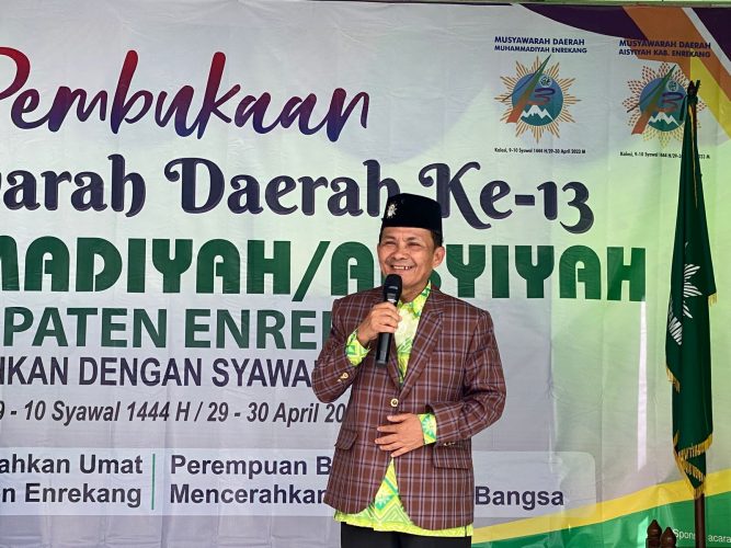 Musyda Muhammadiyah Enrekang, Mawardi Pewangi Ingatkan Pentingnya Kepemimpinan dan Kekuasaan untuk Penentuan Kebijakan