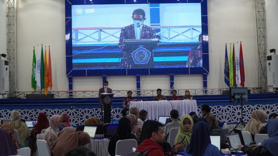 Ratusan Dosen Unismuh Ikuti Sosialisasi Penilaian Angka Kredit Dosen Sesuai Permenpan-RB Nomor 1 Tahun 2023