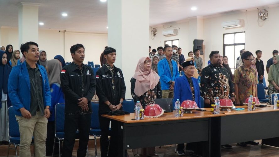 Wakil Rektor IV Buka Kegiatan kuliah Tamu, Traning Advokasi dan Pelatihan Jurnalistik BEM Faperta Unismuh Makassar