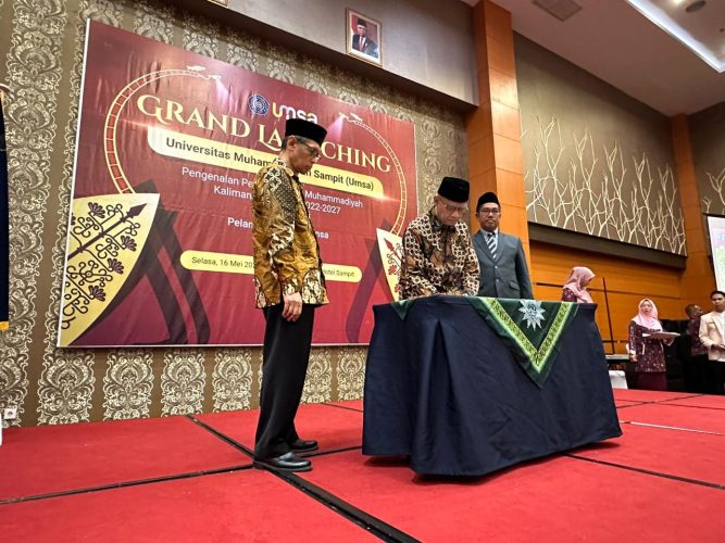 Bangun Universitas Pertama di Sampit; Pemerintah Syukuri Kehadiran Muhammadiyah dan UMSA