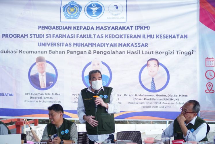 Gandeng IWAPI Sulsel, Prodi Farmasi Unismuh Edukasi Masyarakat Seputar Keamanan Pangan dan Pengolahan Hasil Laut