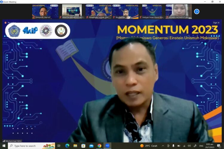 Unismuh Makassar Gelar Momentum Nasional 2023, Tantang Siswa Berinovasi dalam Bidang Fisika