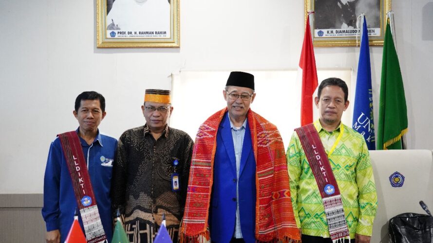 Kepala LLDIKTI Wilayah 1 Sumatera Utara Pimpin Benchmarking 20 Perguruan Tinggi ke Unismuh Makassar