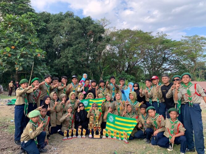 Membanggakan, HW MTs-MA Muhammadiyah Panaikang Sabet Juara Umum di Kemah 17an se-Kecamatan Bissappu