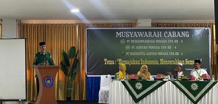 Musycab Terpadu Muhammadiyah Minasa Upa, Wakil Ketua PDM: Jalin Kebersamaan, Perkuat Dakwah