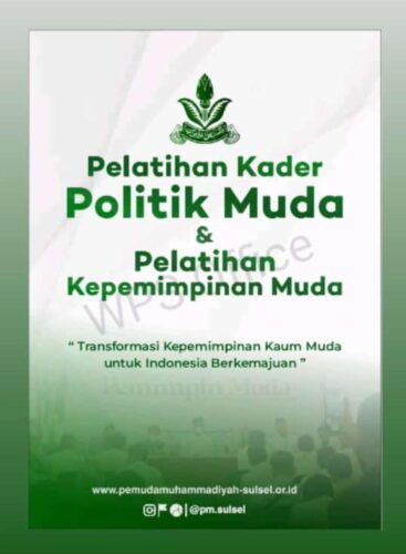 Pemuda Muhammadiyah Sulsel Siap Cetak Politisi Muda Tercerahkan