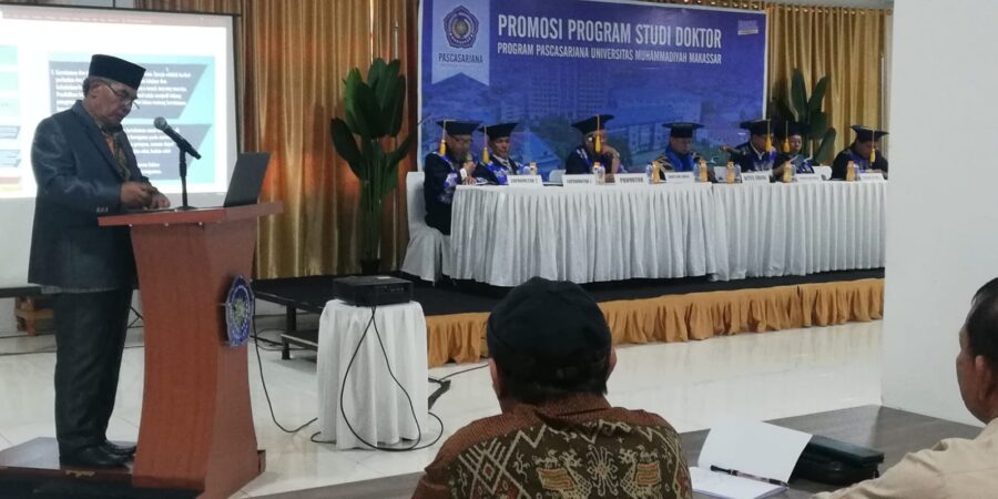 Ketua MUI Tana Toraja Jadi Alumni Kesembilan Program Doktor PPs Unismuh Makassar