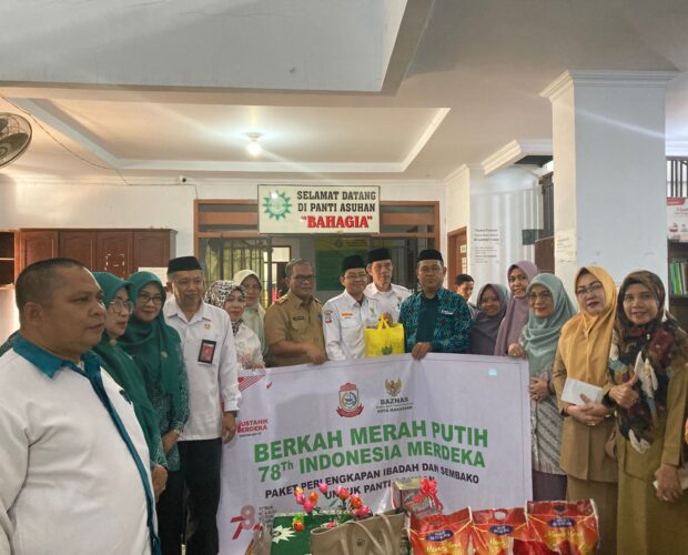 Semarak HUT Ke-78 RI, Pemkot Makassar  Kunjungan ke Panti Asuhan Bahagia Aisyiyah