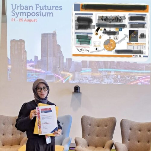 Dosen Arsitektur Unismuh Makassar Khilda Wildana Juara Lomba Poster di Australia