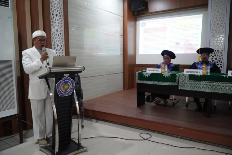 Teliti Pemikiran Pendidikan Pendiri Muhammadiyah, Antar Samsuriadi Jadi Doktor di Unismuh Makassar
