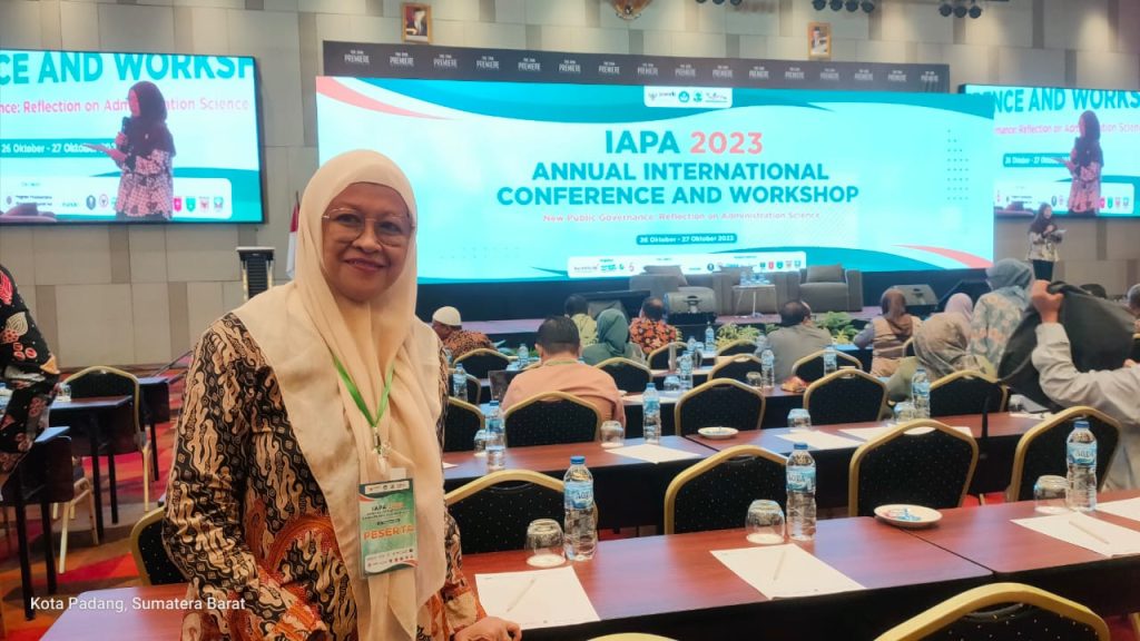 Makalah Kaprodi MIAP Unismuh Makassar Fatmawati A. Mappasere Raih Best Paper di IAPA 2023 Annual International Conference and Workshop