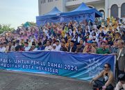 Muhammadiyah Kota Makassar Deklarasi Gerakan Indonesia Bersaksi Pemilu Damai 2024