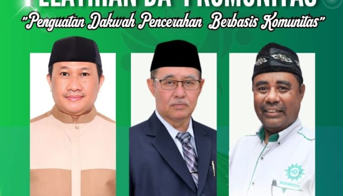 Muhammadiyah Sulsel Akan Gelar Pelatihan Dai Komunitas pada 6-7 Januari 2024