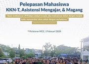 Universitas Muhammadiyah Palopo Lepas Ratusan Mahasiswa Peserta KKN-T, Magang Serta Asistensi Mengajar