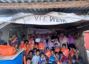 Salurkan Paket Ramadan, PWNA Sulsel Kunjungi Kampung Pesisir Kota Makassar
