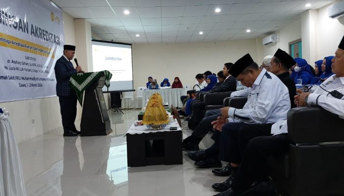 Rumah Sakit PKU Muhammadiyah Unismuh Makassar Gelar Bimtek Akreditasi 