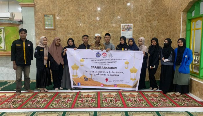 HIMA PPKn Unismuh Rajut Silaturahmi Melalui Safari Ramadhan di Desa Lompo Tengah