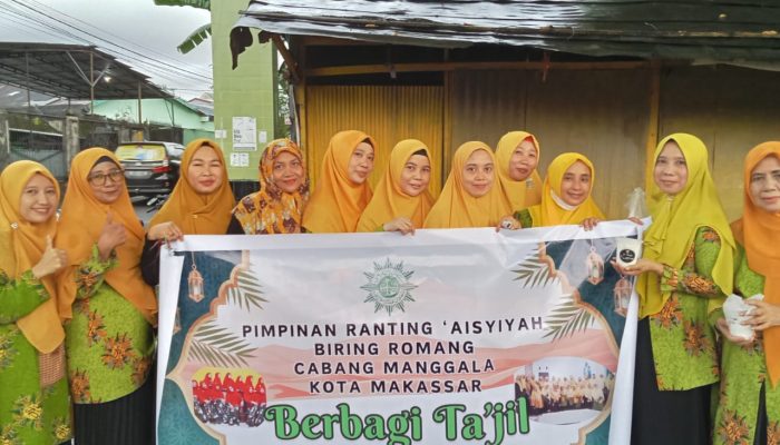 Tiga Program Ranting Aisyiyah Biring Romang Semarakkan Ramadhan 1445 H