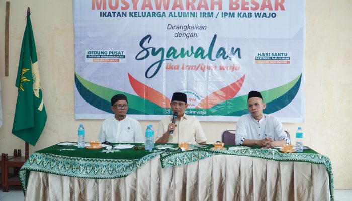 Amran Mahmud Terpilih Lagi Pimpin IKA IRM/ IPM Wajo, Janji Nikahkan Kader yang Masih Jomblo