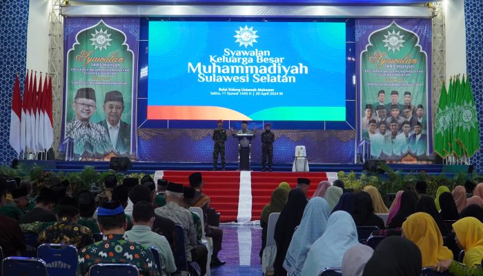 Hadiri Syawalan Muhammadiyah Sulsel, Sekum PP Muhammadiyah Ungkap Sejarah “Minal Aidin Wal Faizin