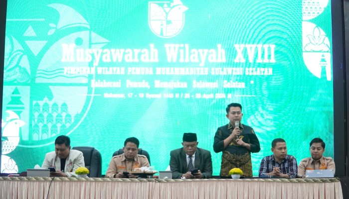 Musywil Pemuda Muhammadiyah Sulsel Jadi Musyawarah Teladan, Heriwawan Terpilih secara Mufakat