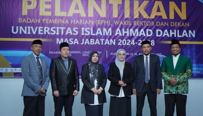 Pejabat Struktural UIAD Sinjai Resmi Dilantik, Begini Harapan Rektor