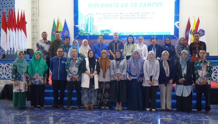 Unismuh Tuan Rumah Acara Diplomats Go to Campus, Hadirkan Kemenlu RI dan Kedubes Amerika Serikat