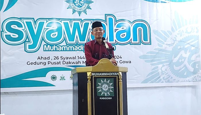 Syawalan Muhammadiyah Gowa, Irwan Akib: Saatnya Songsong Masa Depan 